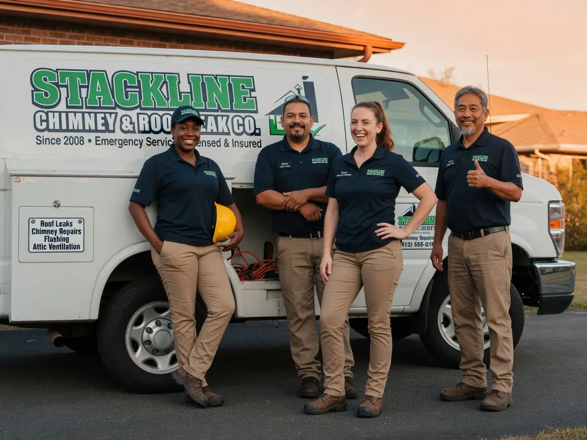 Chimney flashing repair company in Water View, VA